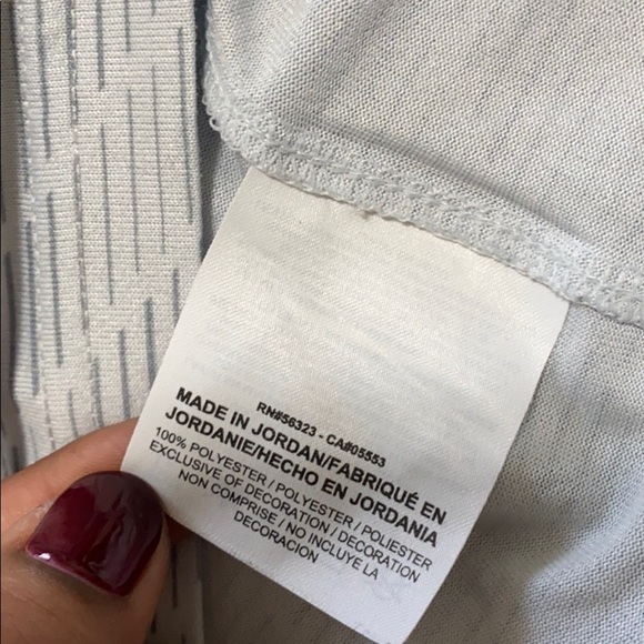 Nike Sri-fit gray short sleeves shirt size medium - Picture 8 of 8